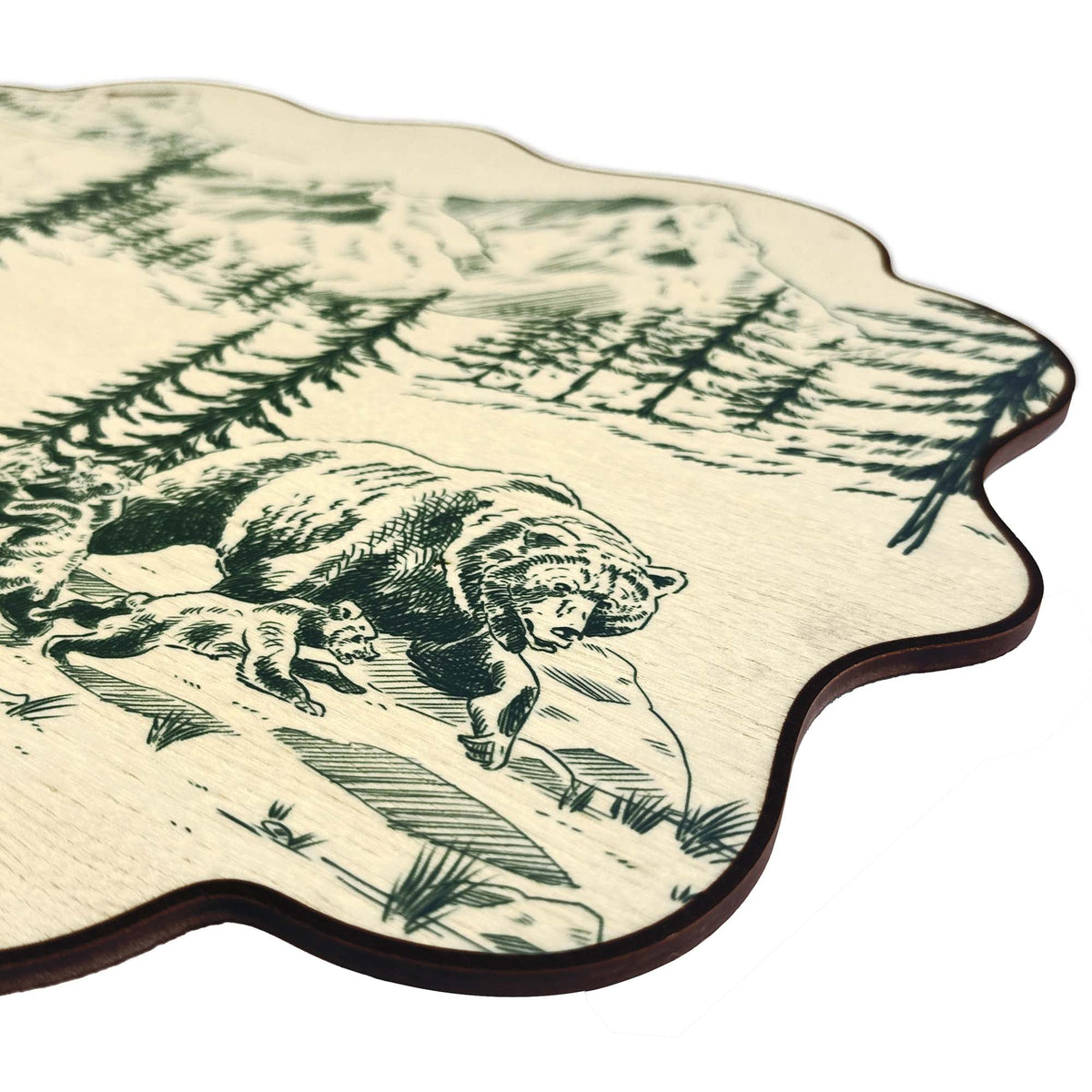 Mantelito de montaña Toile de Jouy