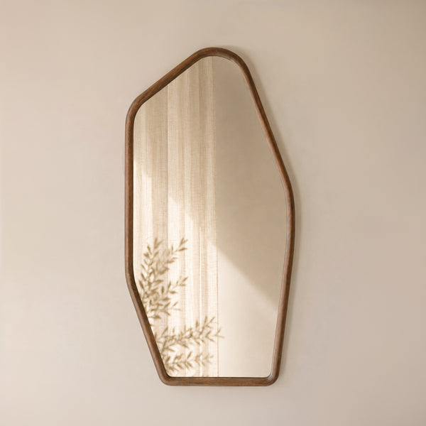 Indore Home Organic Mirror Abel - 120 x 65 cm - Wood