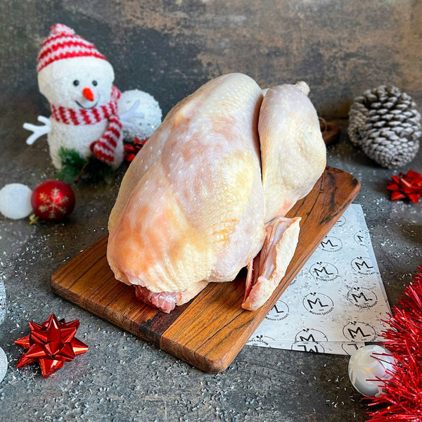 Dinde de Noël farcie aux châtaignes