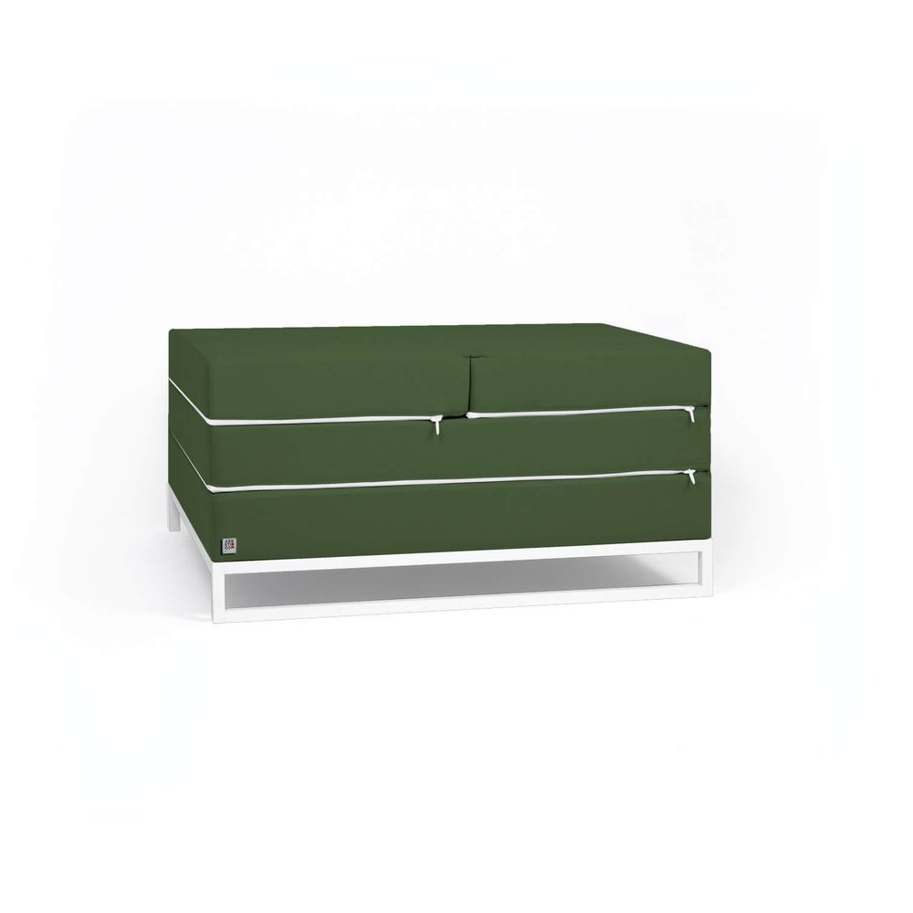 DIVERSO OUTDOOR | Divano Letto, Pouf per Esterni 90x90x56 (4396686803002)