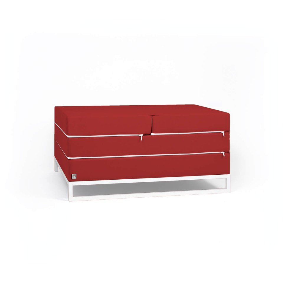 DIVERSO OUTDOOR | Divano Letto, Pouf per Esterni 90x90x56 (4396686803002)