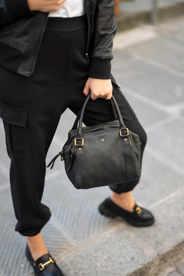 Divina borsa donna 100% vera pelle Made in Italy - Barone Firenze