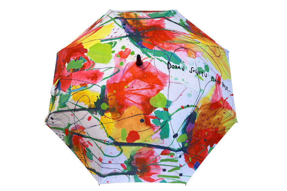 Umbrella "Add a Little Color to the World"