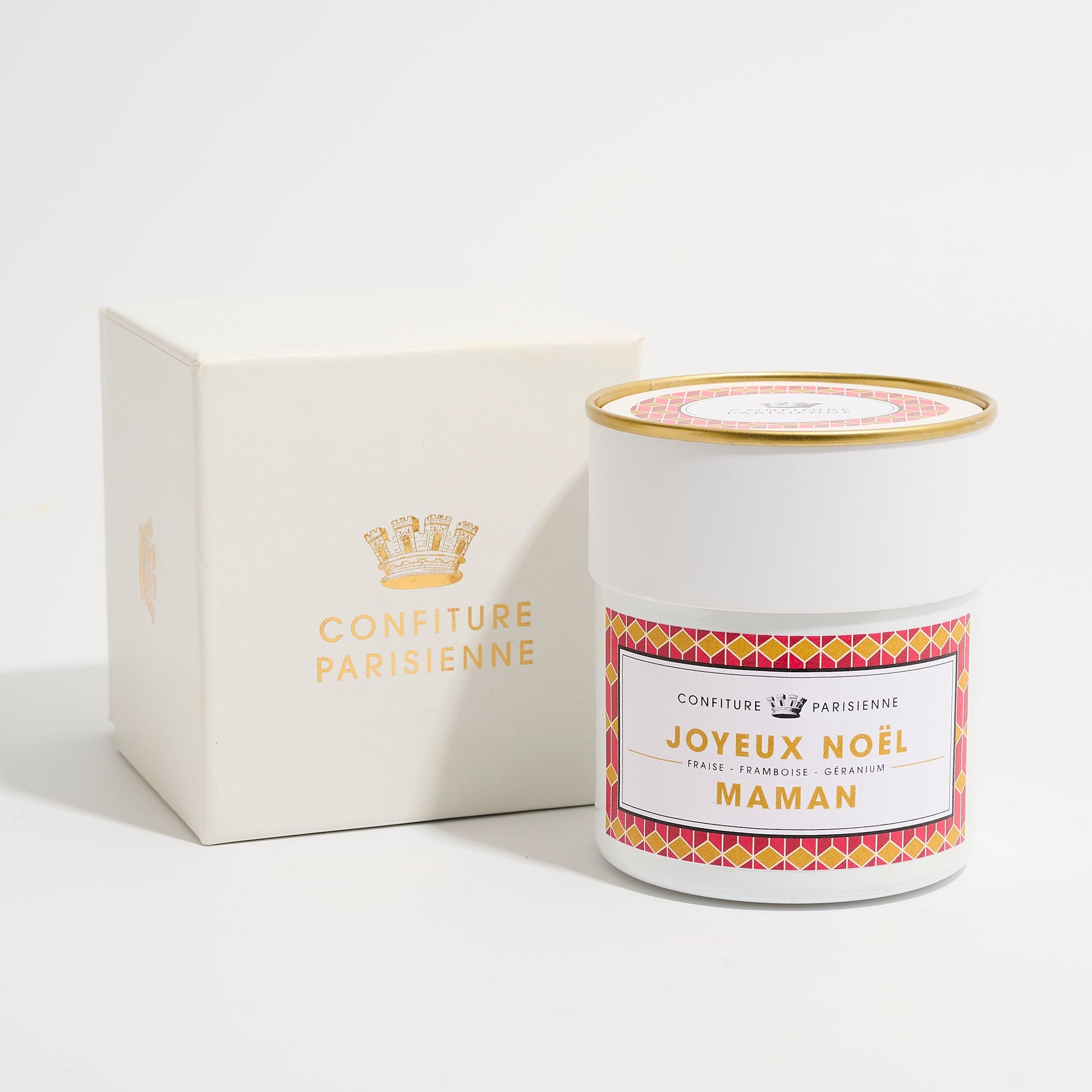 Merry Christmas Mom Strawberry Raspberry Geranium + Box