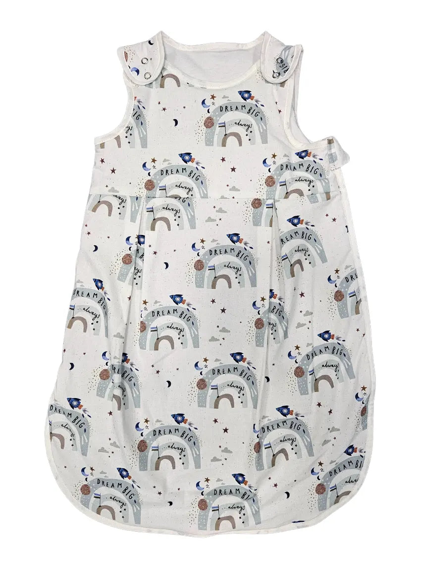 Classic Sleeping Bag with Filling - Dream Big Rainbow