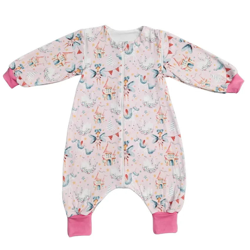 Tanja two-layer sleeping bag with legs and sleeves - Fairies and Castle