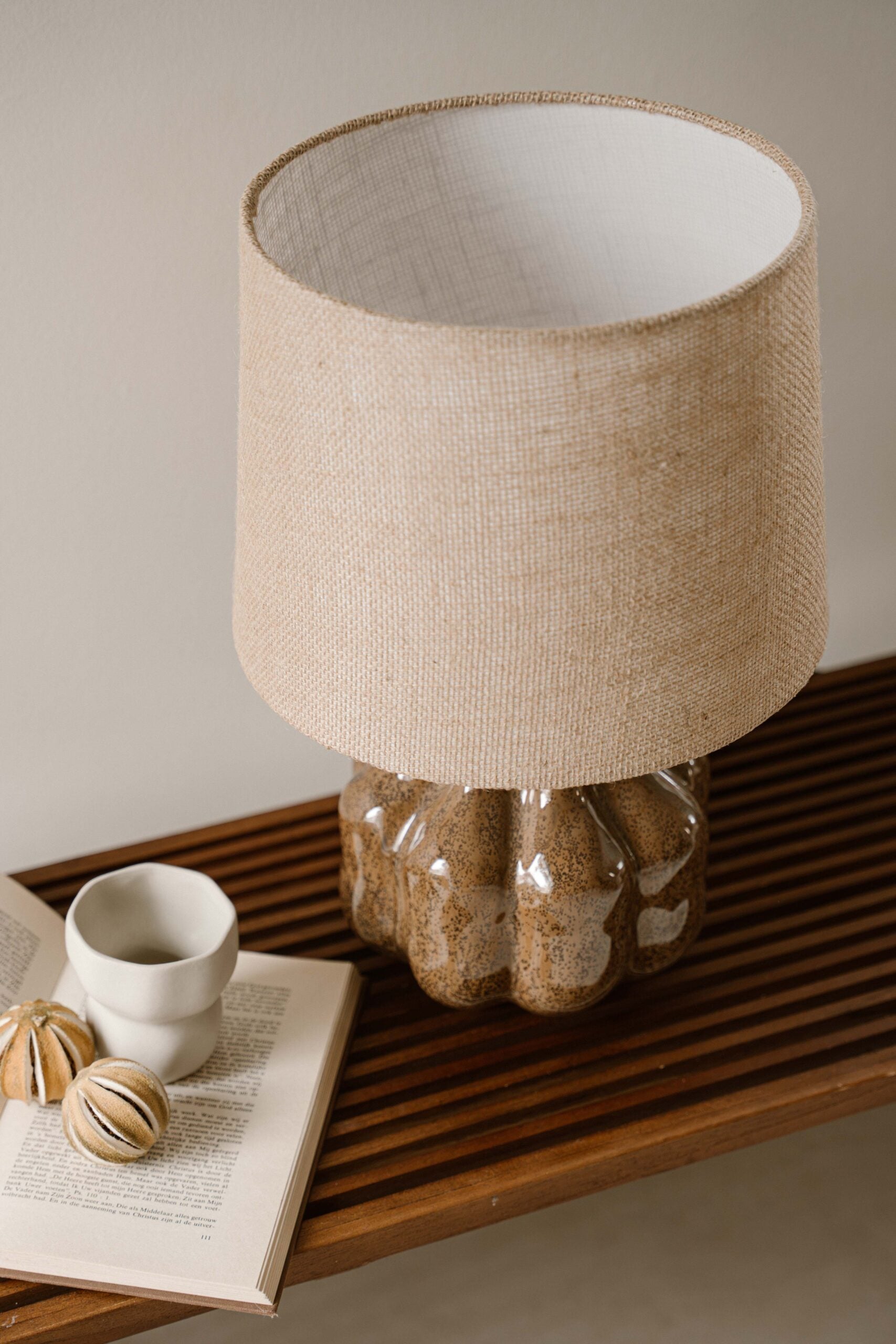 Indore Home - Verde - M - Table Lamp - Brown
