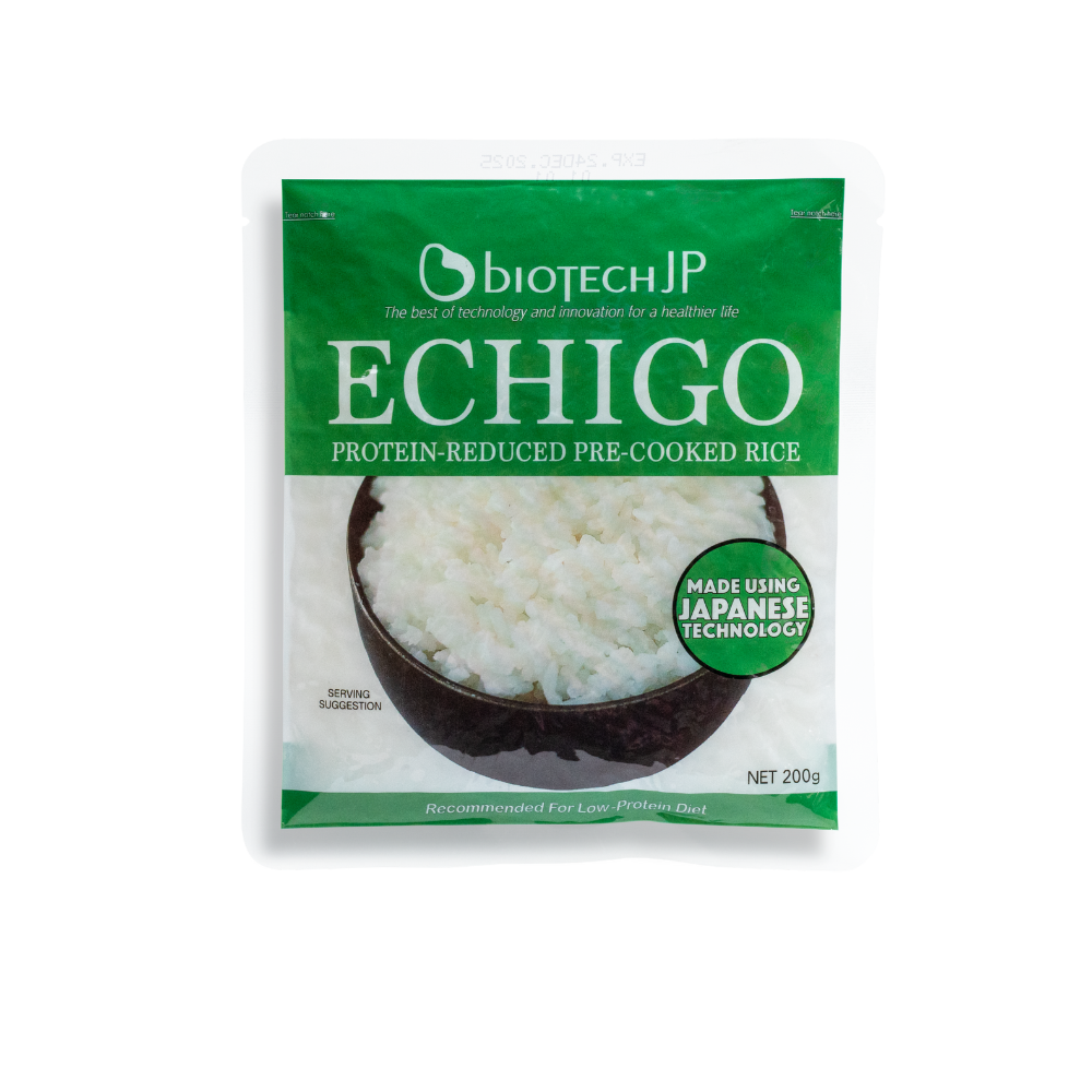 Busta Echigo – riso precotto a basso contenuto proteico