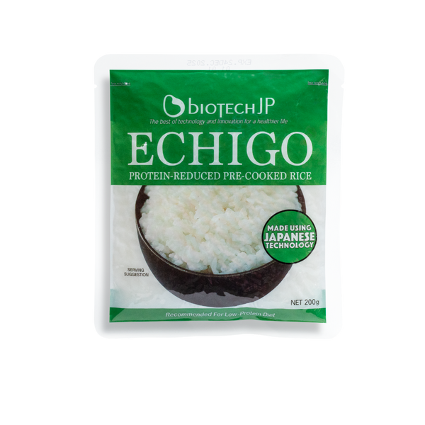Busta Echigo – riso precotto a basso contenuto proteico