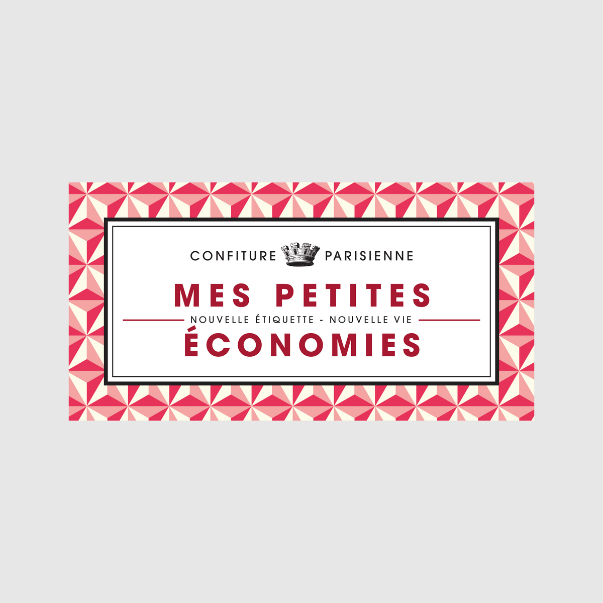 Confiture Parisienne - Etiquette Mes Petites Economies