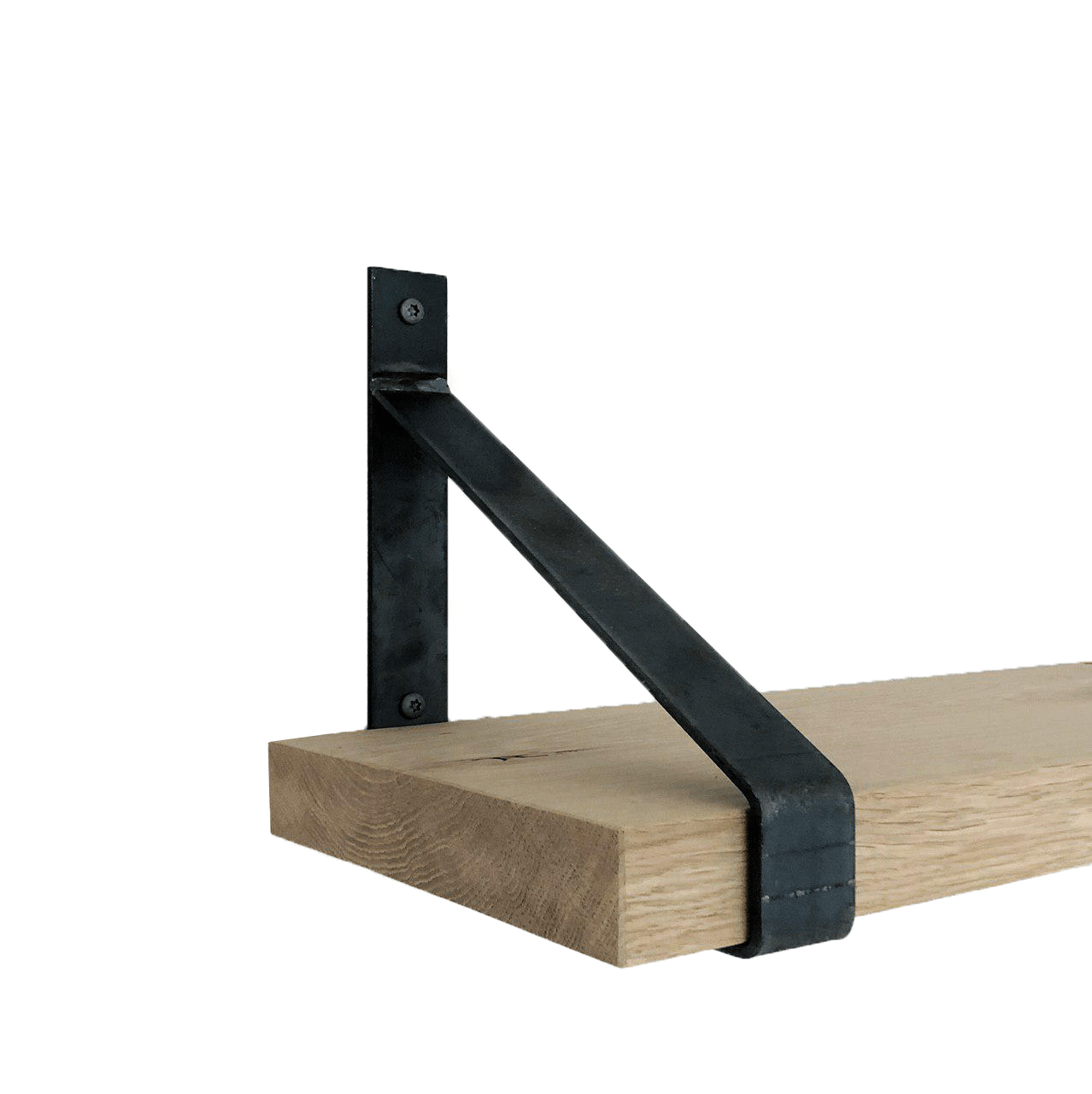 The Industrial Shelf Brackets Without Coating - 25 cm