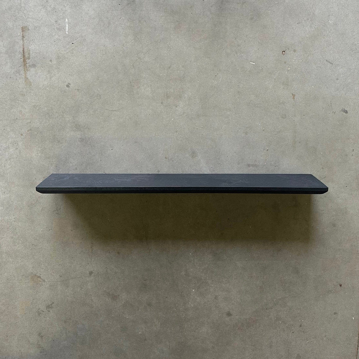 Estante de pared flotante de roble - Biselado