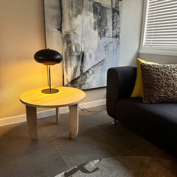 Mesa de café de roble Hetty - 55 cm