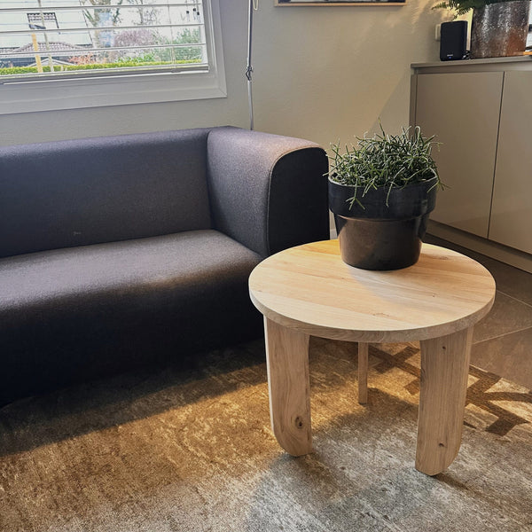 Mesa de café de roble Hetty - 55 cm