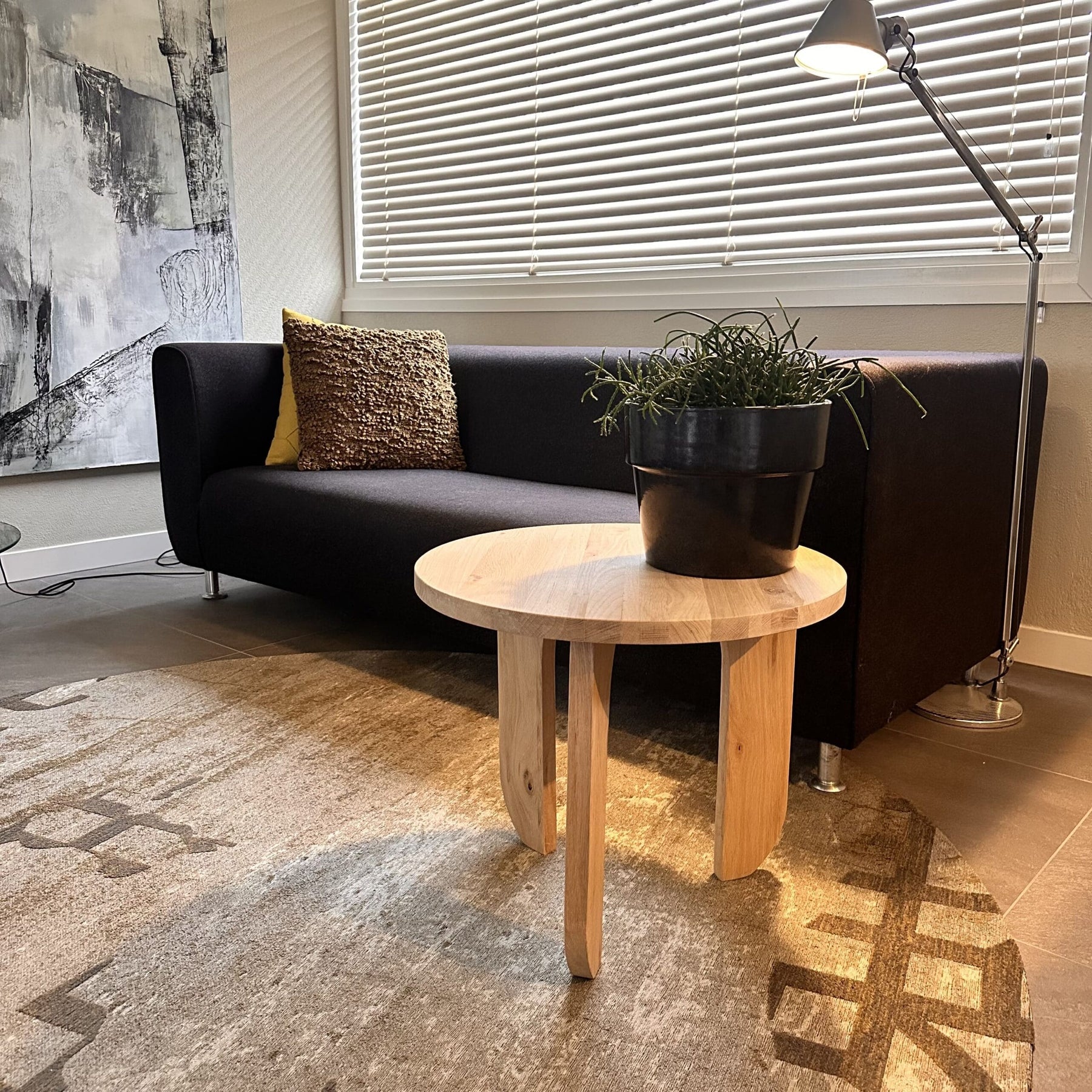 Oak Coffee Table Hetty - 55 cm