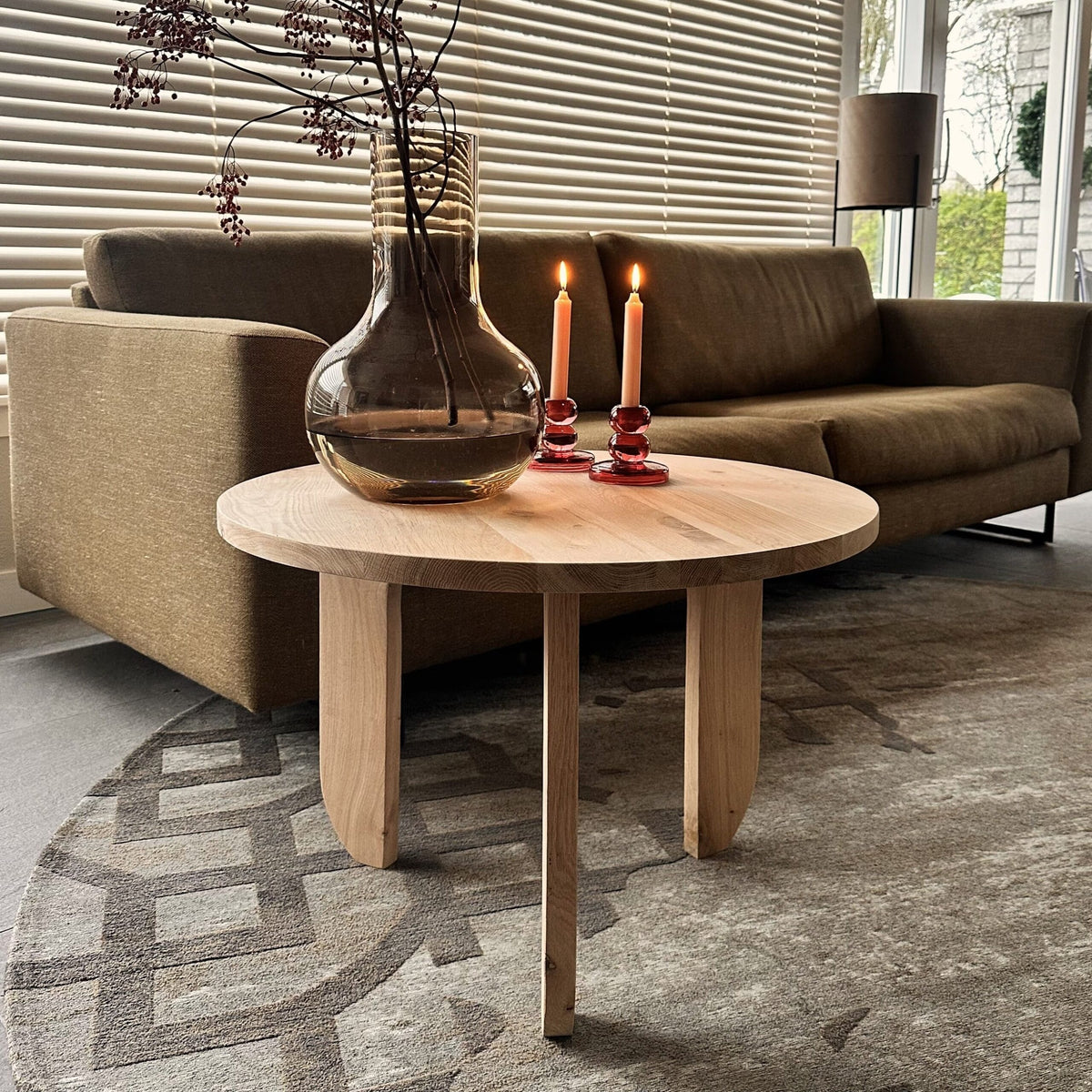 Oak Coffee Table Hetty - 70 cm