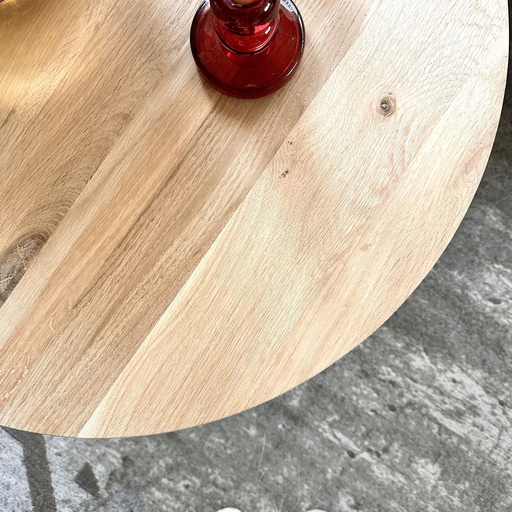 Mesa de café de roble Hetty - 55 cm