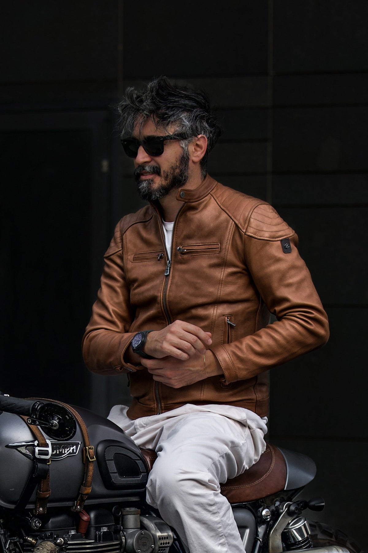 Elton Bike Vegetale Sigaro 100% vera pelle Made in Italy - Barone Firenze