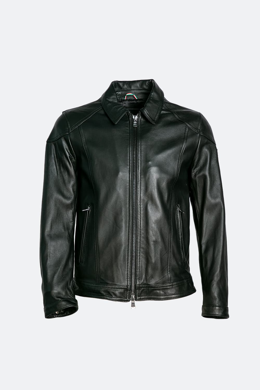 Elton Gold Colletto giacca uomo 100% vera pelle Made in Italy - Barone Firenze