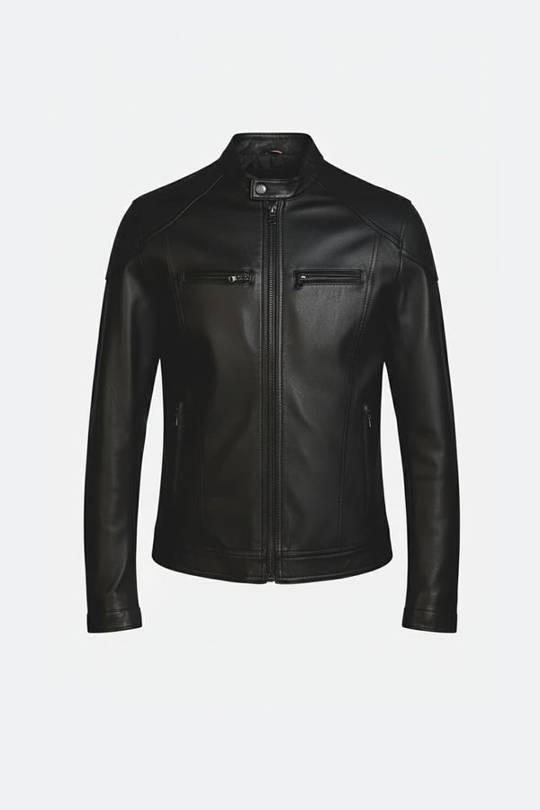 Elton Gold Nappa giacca uomo 100% vera pelle Made in Italy - Barone Firenze