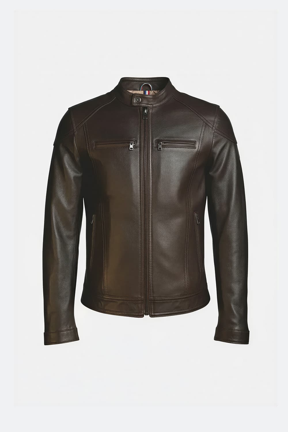 Elton Gold Nappa giacca uomo 100% vera pelle Made in Italy - Barone Firenze