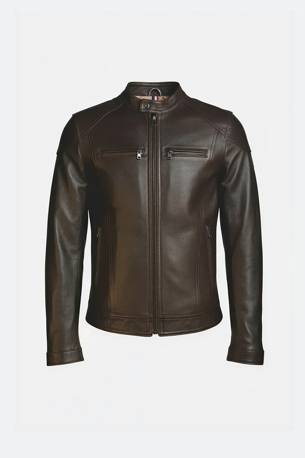 Elton Gold Nappa giacca uomo 100% vera pelle Made in Italy - Barone Firenze