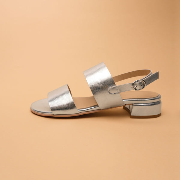 Emilia Silver Sandal
