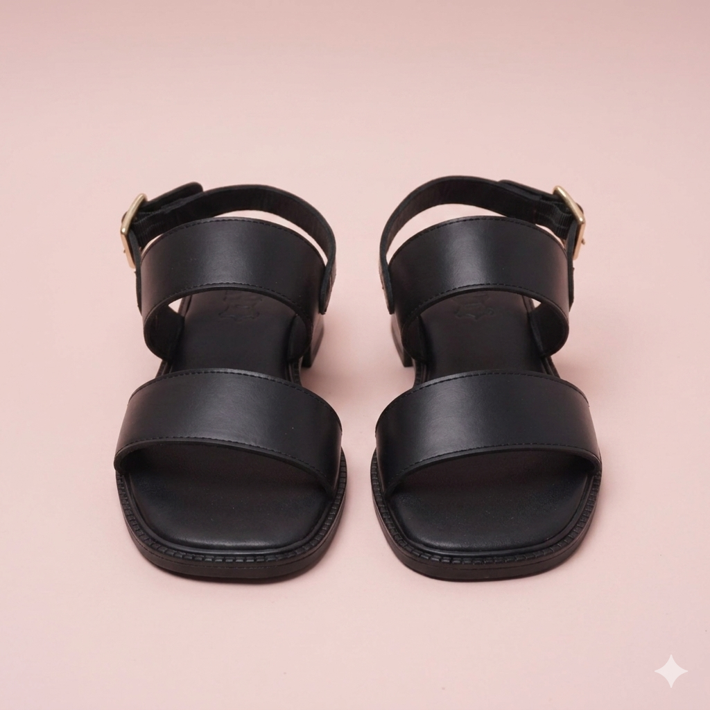 Emilia Black Sandal