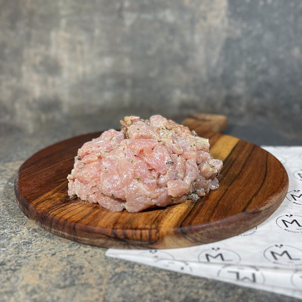 Veal Slices with Girolle Cream