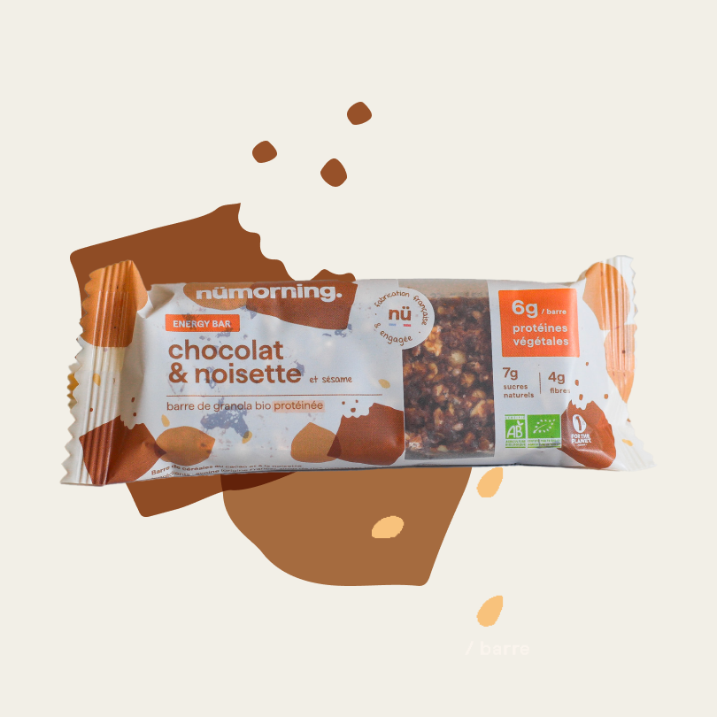 Chocolate & Hazelnut + toasted sesame