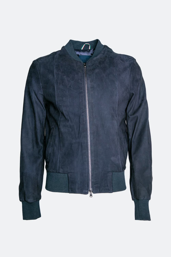 Enrico Camoscio giacca uomo 100% vera pelle Made in Italy - Barone Firenze