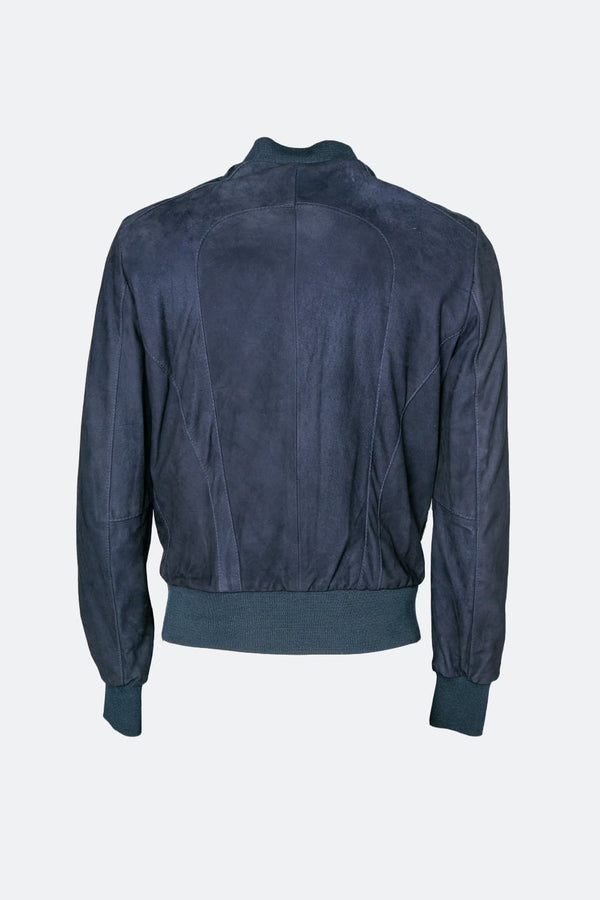 Enrico Camoscio giacca uomo 100% vera pelle Made in Italy - Barone Firenze