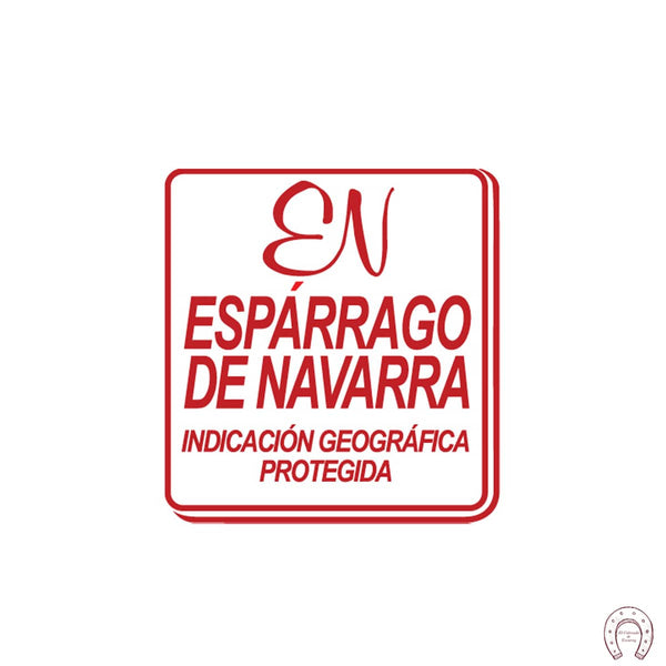 Sello espárrago de Navarra