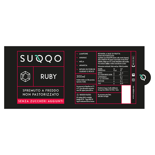 SUQQO Ruby with Raspberry and Orange