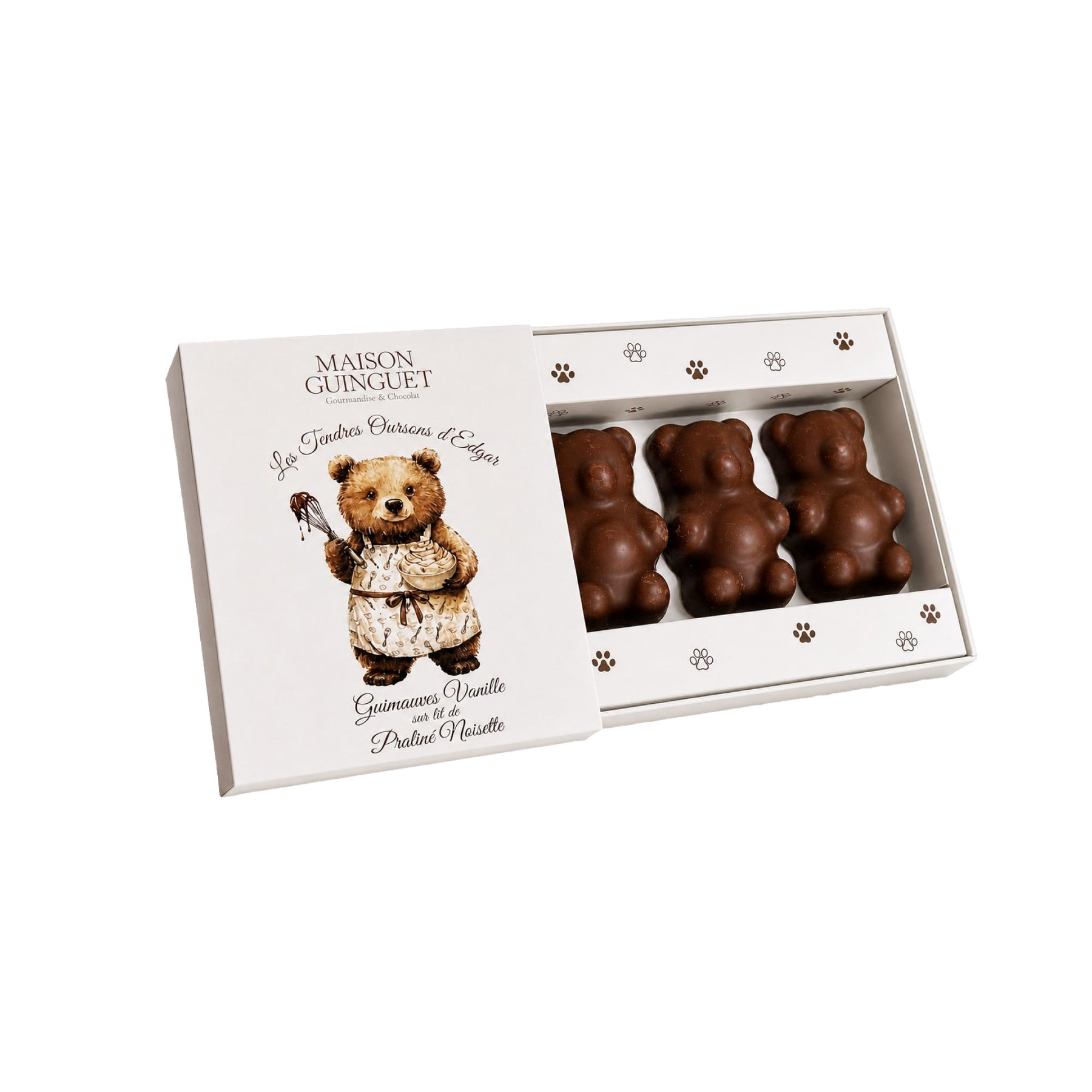 MILK CHOCOLATE MARSHMALLOW BEARS (5 bears)