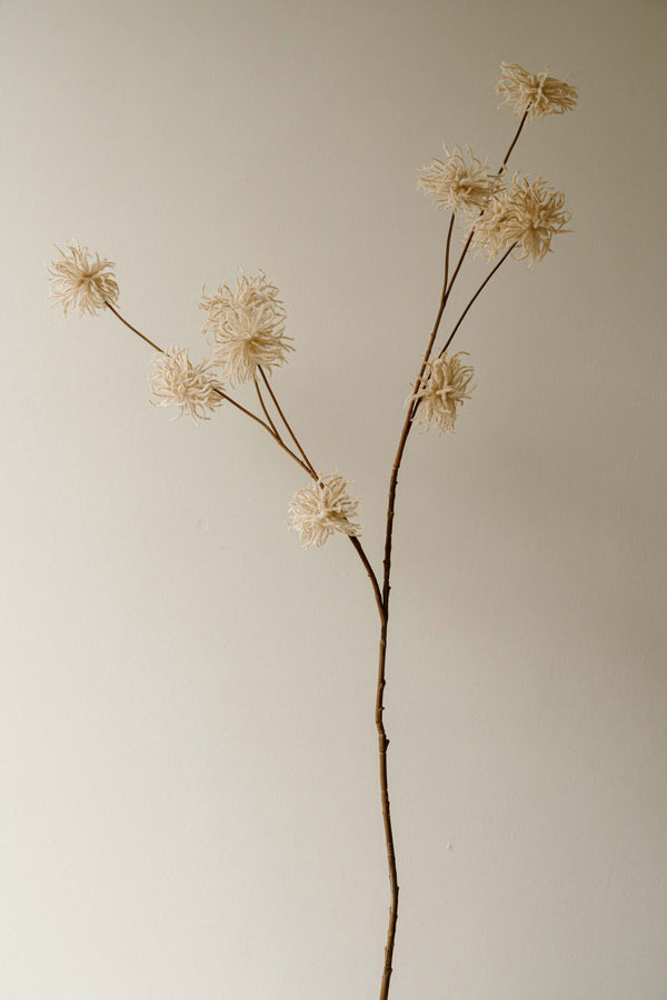 Indore Silva - Allium Bulbs - white - artificial branch - silk