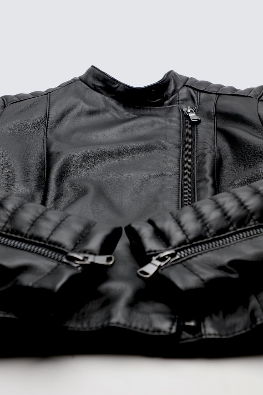 Faby Bike Corto giacca donna 100% vera pelle Made in Italy - Barone Firenze