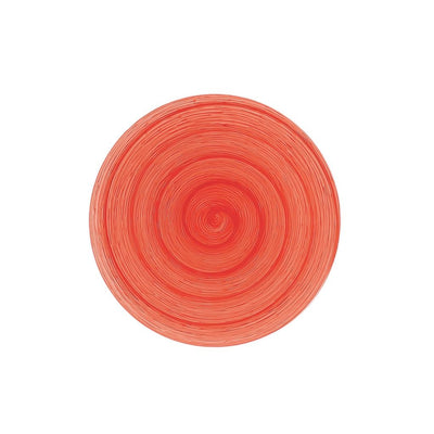 DESSERT PLATE - RED - MEMENTO TABLE VERTIGO
