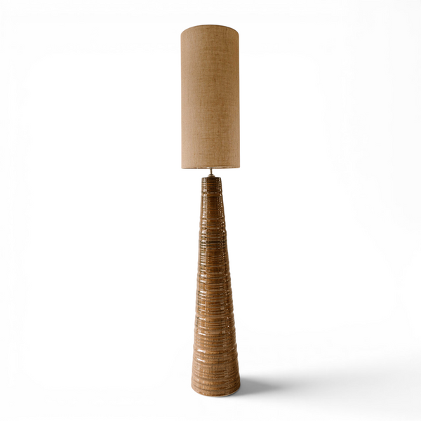 Indore Home - Sorrento - Floor Lamp - Brown