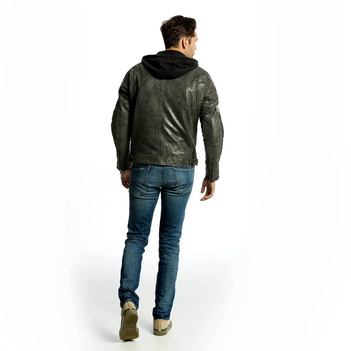 Fifty Eight Denim Breaker Heren Motorjas