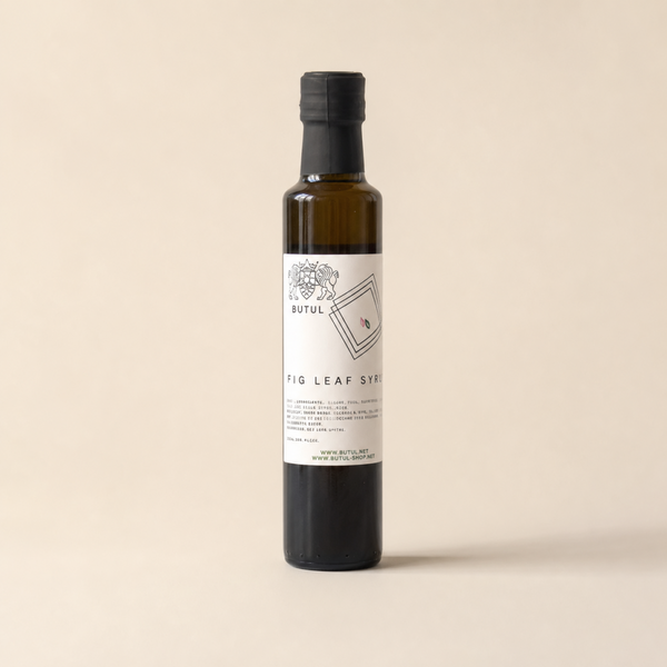 Sirup iz figovih listov Butul 250 ml – studijska fotografija