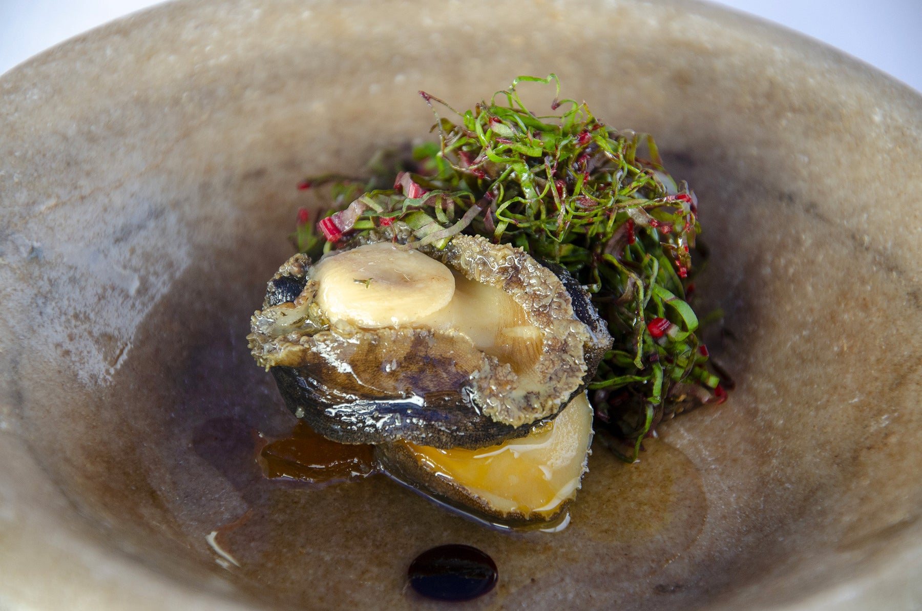 Abalone in 'Natural' Style
