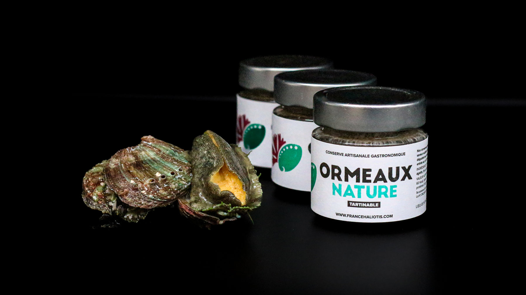 Rillettes d'abalone naturel