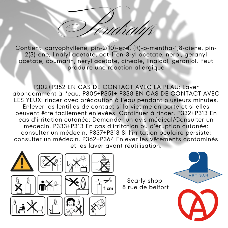 Fiole de diffusion - Poudralys - Scarly Shop