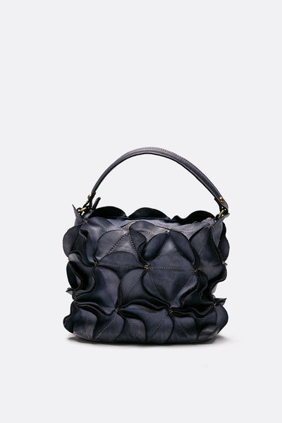 Fiore borsa donna 100% vera pelle Made in Italy - Barone Firenze