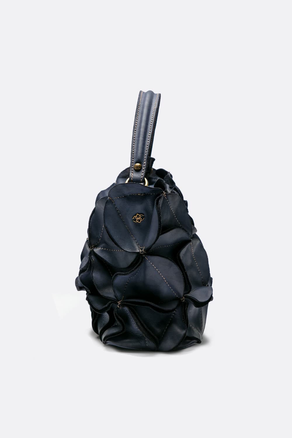 Fiore borsa donna 100% vera pelle Made in Italy - Barone Firenze