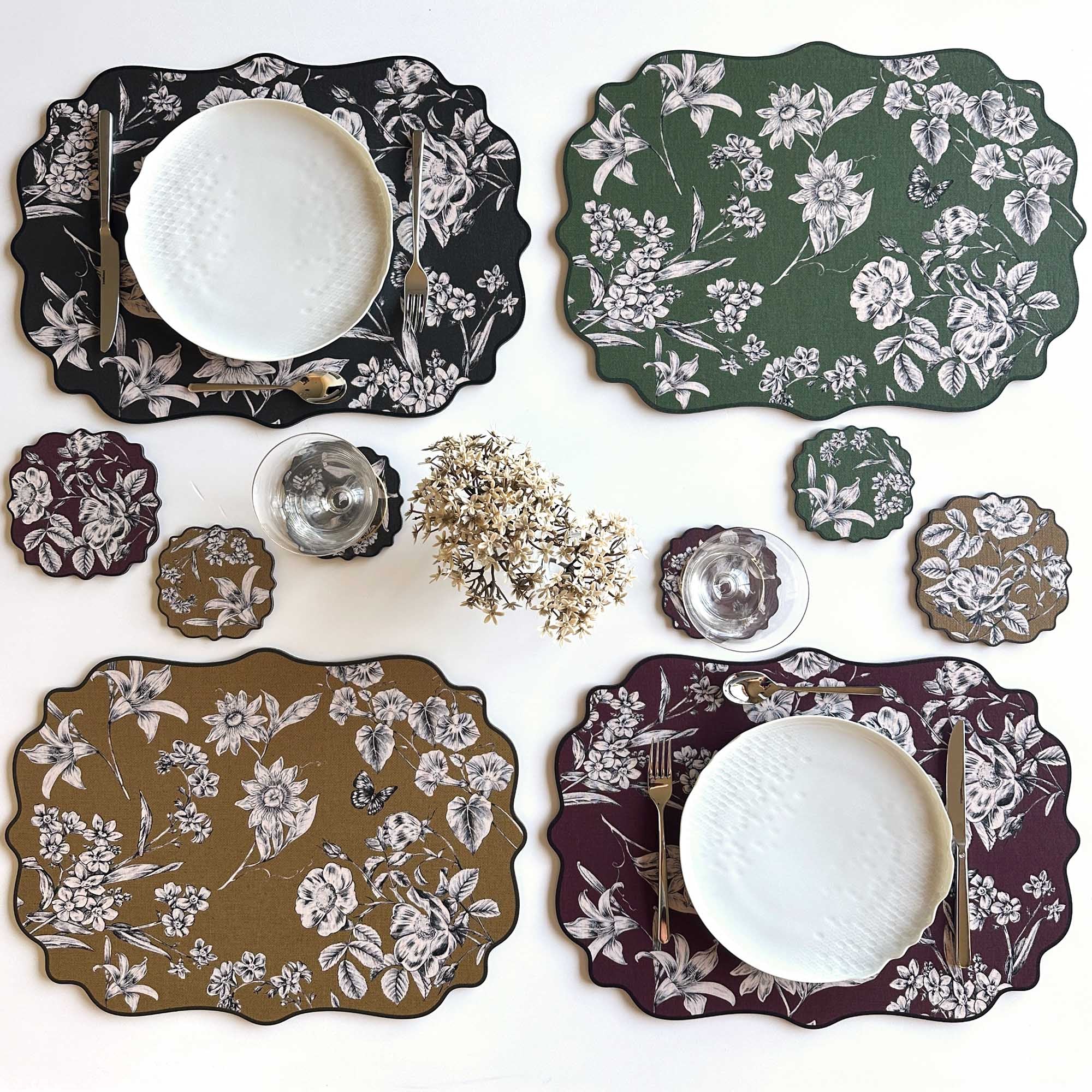 Floral Frame Placemat