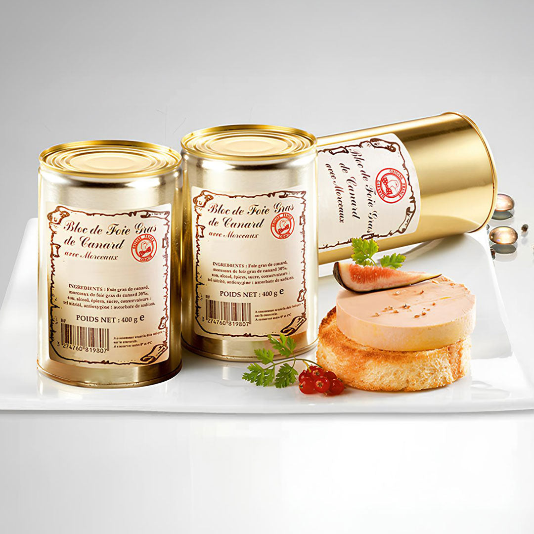 Bloc de Foie Gras de Canard Semi-Cuit