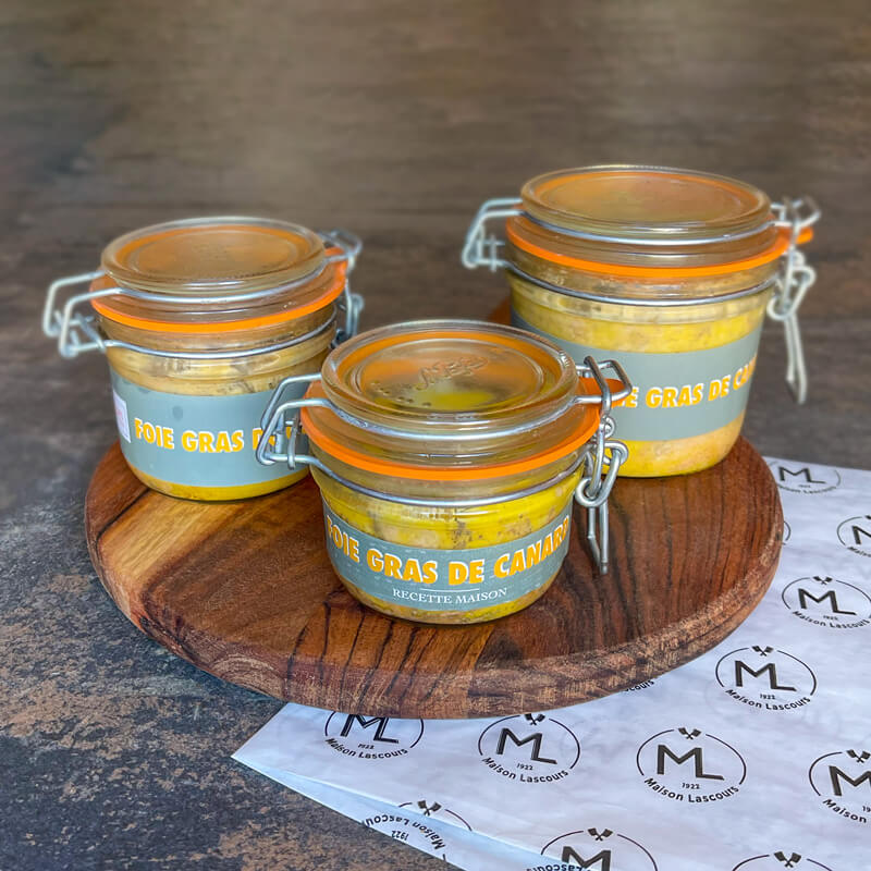 3 x Duck Foie Gras Jar from the South West 180g