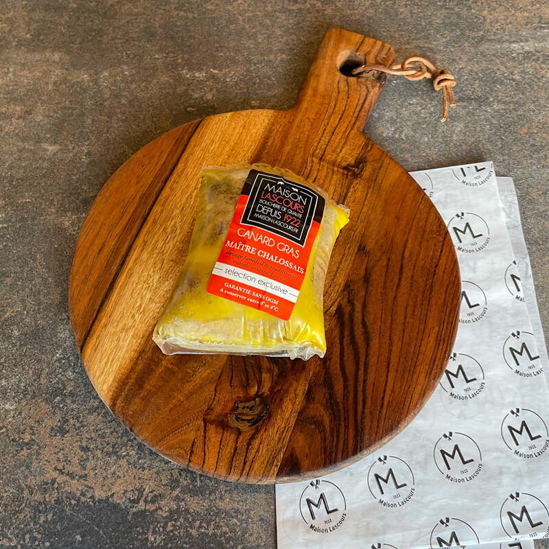 Whole Duck Foie Gras Semi-Cooked Selection Lascours